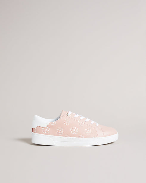 <P>Magnolia Flower Cupsole Trainer</P>